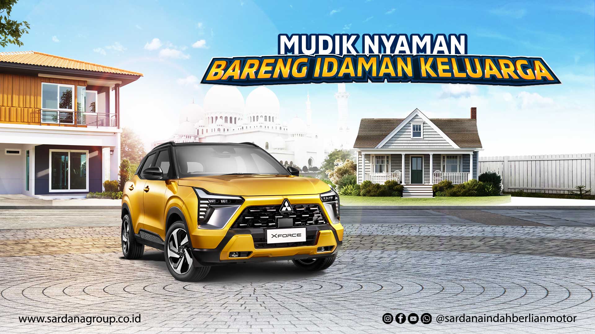 Keunggulan Mitsubishi Xforce Untuk Mudik Keluarga Muda!